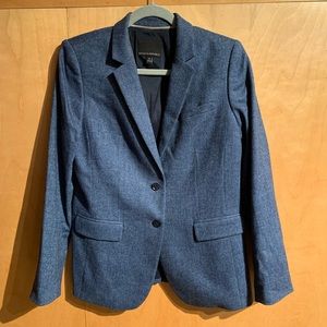 Banana Republic Wool Herringbone Blazer